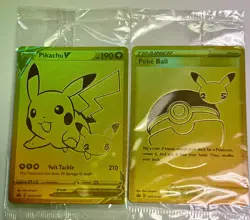 Pokemon Pikachu V Poke' Ball Celebrations Promos SWSH #145 #146 SEALED! - Image 5
