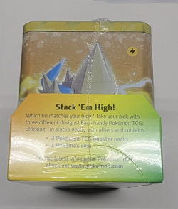 Pokemon TCG Costco Stacking 3 Tins Evolving Skies Fusion Strike Brilliant Stars - Image 4