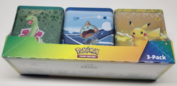 Pokemon TCG Costco Stacking 3 Tins Evolving Skies Fusion Strike Brilliant Stars - Image 5