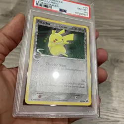2006 Pokemon EX Pikachu 93/92 HOLO Legend Maker Secret Rare - PSA 8.5 - Image 4