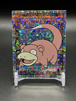 1999 Merlin Pokemon Slowpoke Prism Sticker #S13 MINT - Image 1