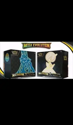 Pokemon Center Mega Evolution Gardevoir & Lucario ETB Bundle (1 of each)IN HAND - Image 1
