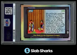 2000 TOPPS POKEMON TV ANIMATION EDITION SERIES 2 THE PATH TO LEAGUE FOIL PSA 9 - Image 2