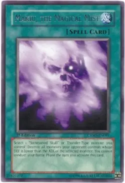 1 x Makiu, the Magical Mist - CRMS-EN091 - Rare - Unlimited Edition Near Mint, E - Image 1