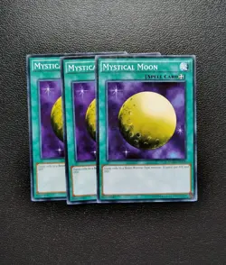 Yu-Gi-Oh - Mystical Moon X3 - Full Playset - Image 1