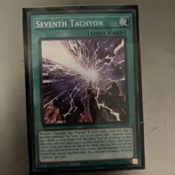 Yugioh Seventh Tachyon MZTM-EN016 Secret Rare 1st Edition NM - Image 1