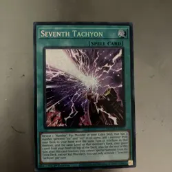 Yugioh Seventh Tachyon MZTM-EN016 Secret Rare 1st Edition NM - Image 2
