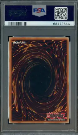 2003 Yu-Gi-Oh! 1st Ed MRD Europe Rev. Foil Error Gate Guardian PSA 8 - Image 2