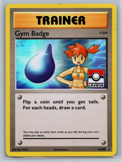 2016 Pokemon Card MISTY Gym Badge XY204 Promo Misty Holo Rare Foil League LP - Image 1