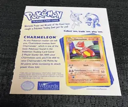 Charmeleon Nintendo Power Pokemon Trading Card Game Promo Card w/ Backing 1999 - Image 2