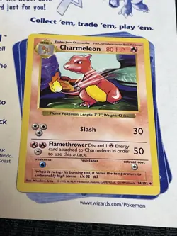 Charmeleon Nintendo Power Pokemon Trading Card Game Promo Card w/ Backing 1999 - Image 3