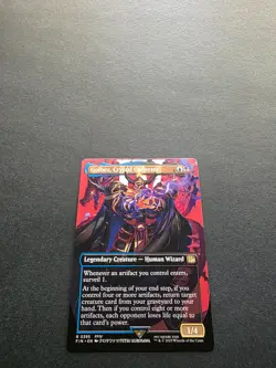 MTG Final Fantasy, Golbez, Crystal Collector 0395 - Borderless - Image 1