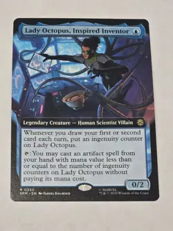 x1 Lady Octopus, Inspired Inventor R MTG Marvel's Spider-Man M/NM, English - Image 1