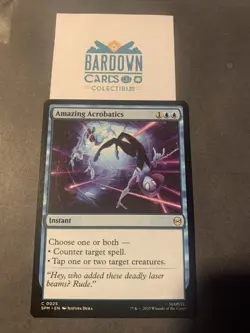 1x Amazing Acrobatics NM Eng MTG - Marvel's Spider-Man - Image 1