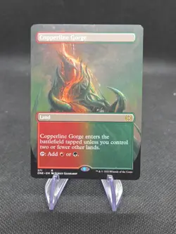 Copperline Gorge (Borderless) #371 Phyrexia All Will Be One ONE Magic MTG - Image 1