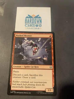 Mtg Marvel Spider-Man Masked Meower Common - Image 1