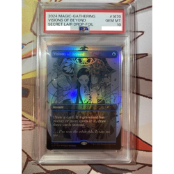 MTG Visions of Beyond Secret Lair Drop Foil PSA10 2024 Free Shipping From Japan - Image 1