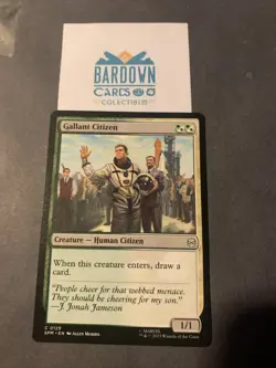 1x Gallant Citizen NM Eng MTG - Marvel's Spider-Man - Image 1