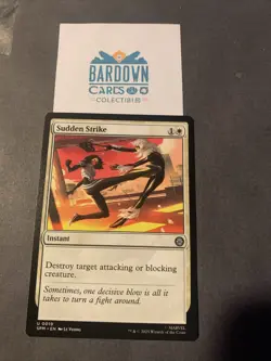 1x Sudden Strike NM Eng MTG - Marvel's Spider-Man - Image 1