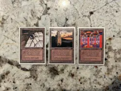 Mtg Urza’s Mine Tower And Power Plant - Magic the Gathering Urzatron Lp - Image 1