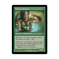 WOTC MtG Planar Chaos Essence Warden (C) EX - Image 1