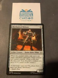 1x Mechanical Mobster NM Eng MTG - Marvel's Spider-Man - Image 1