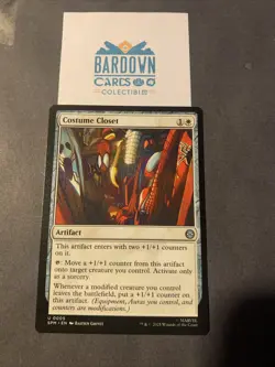 1x Costume Closet NM Eng MTG - Marvel's Spider-Man - Image 1