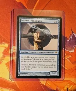 MTG Master Transmuter (LIST) The List Reprints Regular Rare 31/145 - Image 1
