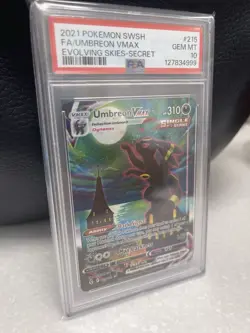 UMBREON VMAX 2021 POKEMON SWORD & SHIELD EVOLVING SKIES PSA 10 “NewCert999” - Image 4