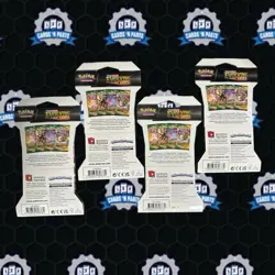 POKEMON Sword Shield EVOLVING SKIES BOOSTER SLEEVE PACKS ALL 4 ARTWORK NICE! - Image 2