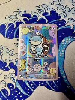 After Skool Hobby Ditto Blastoise 04 Series 2 Pokemon Fan Art Genetic Mystery - Image 1
