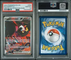 2024 Pokemon Shrouded Fable EN Fezandipiti EX Special Illustration Rare PSA 10 - Image 3