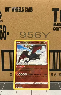 Pokemon TCG Radiant Charizard Crown Zenith #020/159 Rare Near Mint English - Image 2
