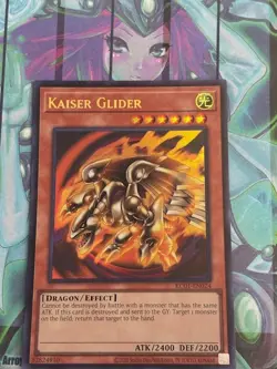 Yugioh 1x Kaiser Glider 25th Anniversary Ultimate Kaiba Set KC01-EN024 Ultra NM - Image 1