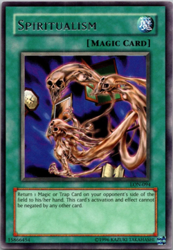 Spiritualism - Rare LON-094 Unlimited Edition YuGiOh TCG Card - Image 1
