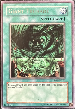 Giant Trunade Dark Beginning 1 DB1-EN032 Rare Unlimited LP YuGiOh TCG Card - Image 1