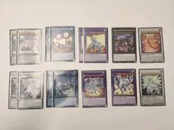 Yugioh Complete Blue-Eyes Dragon Deck with Sleeves, Handtraps, Ready to Play - Image 3