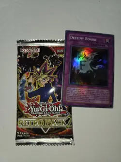Yugioh Retro Pack 2 Super Rare Card NM - Image 1