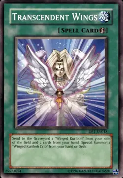 Transcendent Wings DP1-EN018 YuGiOh Duelist Pack COMMON YuGiOh TCG Card - Image 1