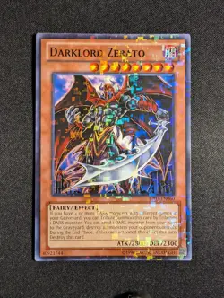 Yugioh - Darklord Zerato BP02-EN060 1st Edition Mosaic Rare NM - Image 1