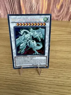 | Yugioh Shooting Star Dragon CT07-EN004 Secret Rare 2010 Tin VLP - Image 1