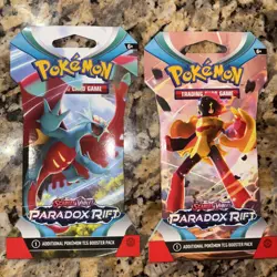 Pokemon Cards - Scarlet & Violet Paradox Rift - 2 BLISTER BOOSTER PACK (20 Cards - Image 1