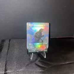 Godzilla, Primeval Champion - FOIL Single Pack Fresh MTG Ikoria - Image 2