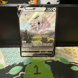 Arceus V - Promo SWSH: Sword & Shield Promo Cards SWSH204 NM - Image 1