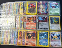 DAMAGED Lot of 117 ALL HOLO Vintage Pokemon Card Binder Collection DAMAGED - Image 1