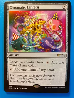 MTG 1x Chromatic Lantern # 202 Secret Lair Drop Magic the Gathering Card x1 NM - Image 1