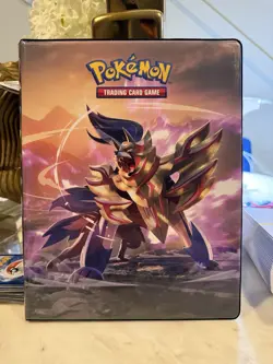 Ultra PRO Pokemon TCG Sword and Shield 9 Pocket Portfolio Card Holder Binder - Image 1