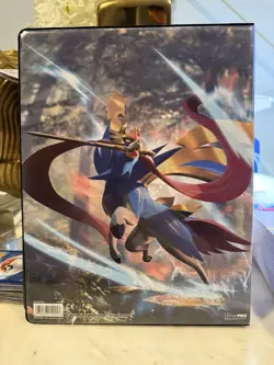 Ultra PRO Pokemon TCG Sword and Shield 9 Pocket Portfolio Card Holder Binder - Image 2