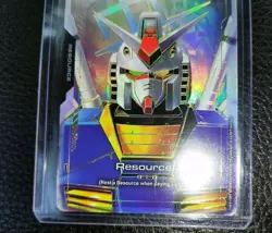 Resource - Gundam Card Game R-002 C++ Alt Art Foil Holo RX-78-2 - Image 3