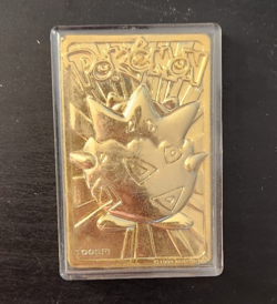 1999 Pokemon Burger King Togepi Gold Promotional Card - Image 1